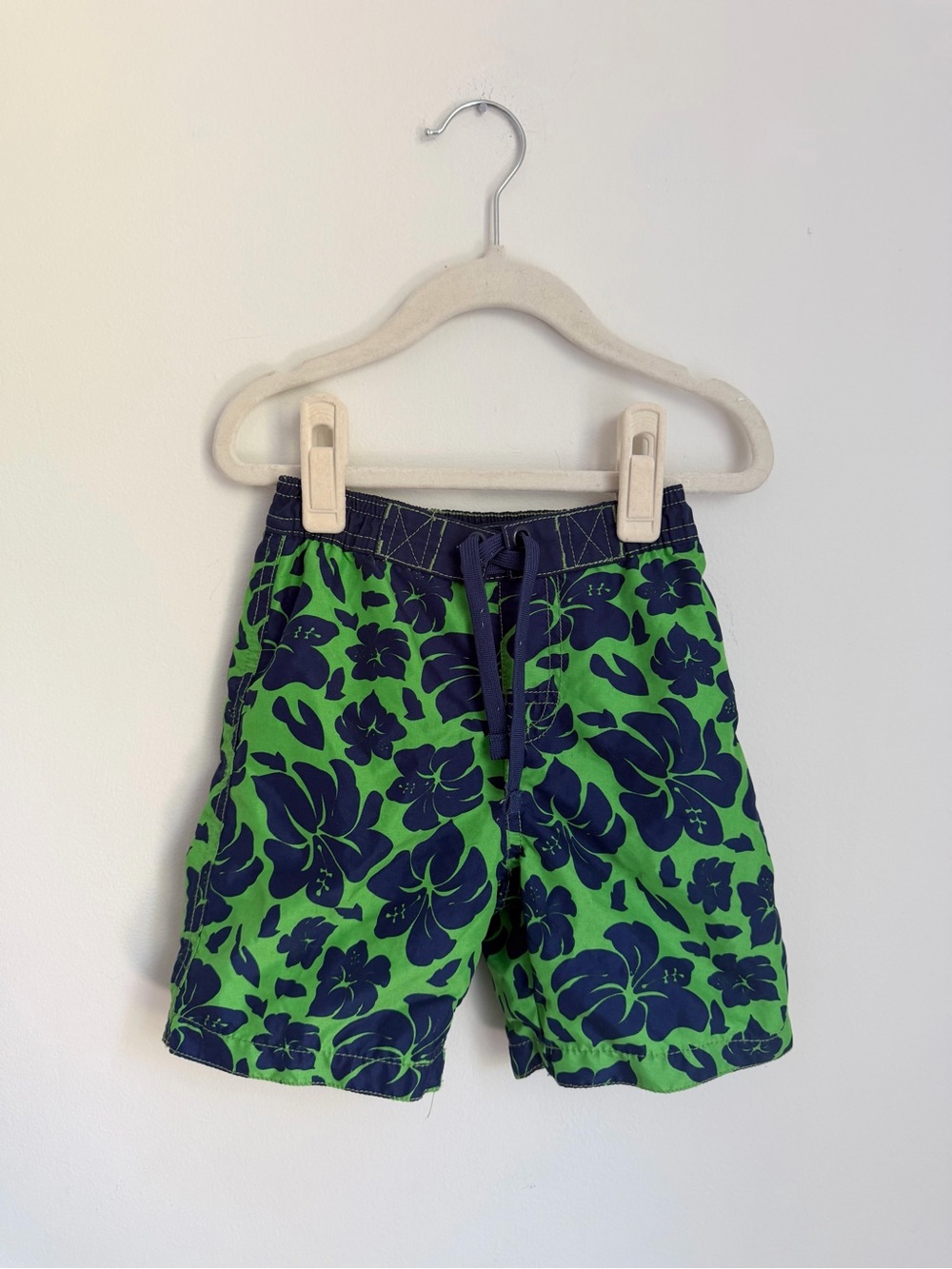 Joe Fresh Tropical Print Swim Trunks (Size 2)